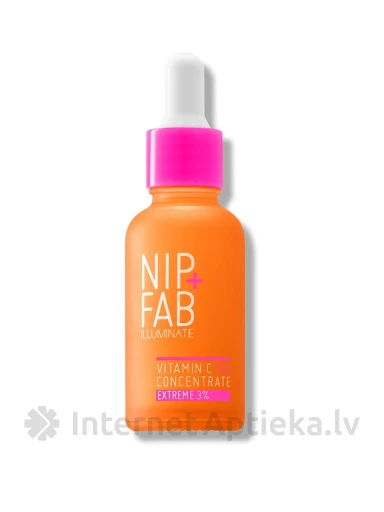 NIP+FAB Vitamin C Fix  serums sejai, 30 ml | internetaptieka.lv