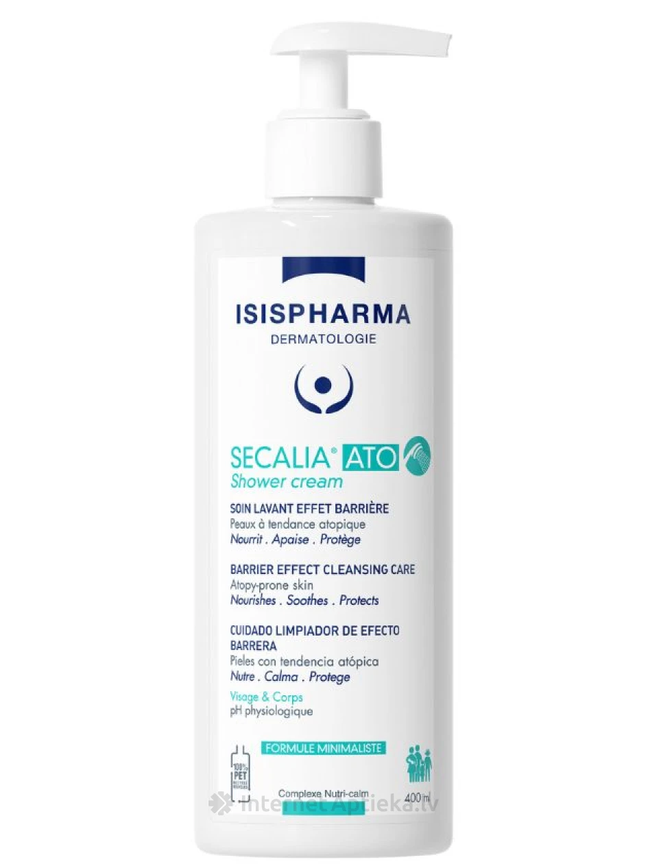 ISISPHARMA SECALIA ATO dušikreem kuivale atoopilisele nahale, 400 ml | internetaptieka.lv