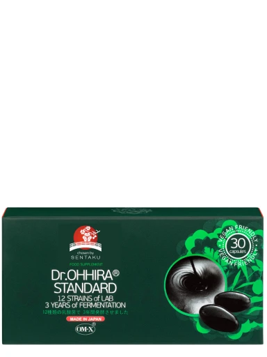 DR. OHHIRA STANDART 12 pienskābo baktēriju celmu komplekss, 30 kapsulas | internetaptieka.lv