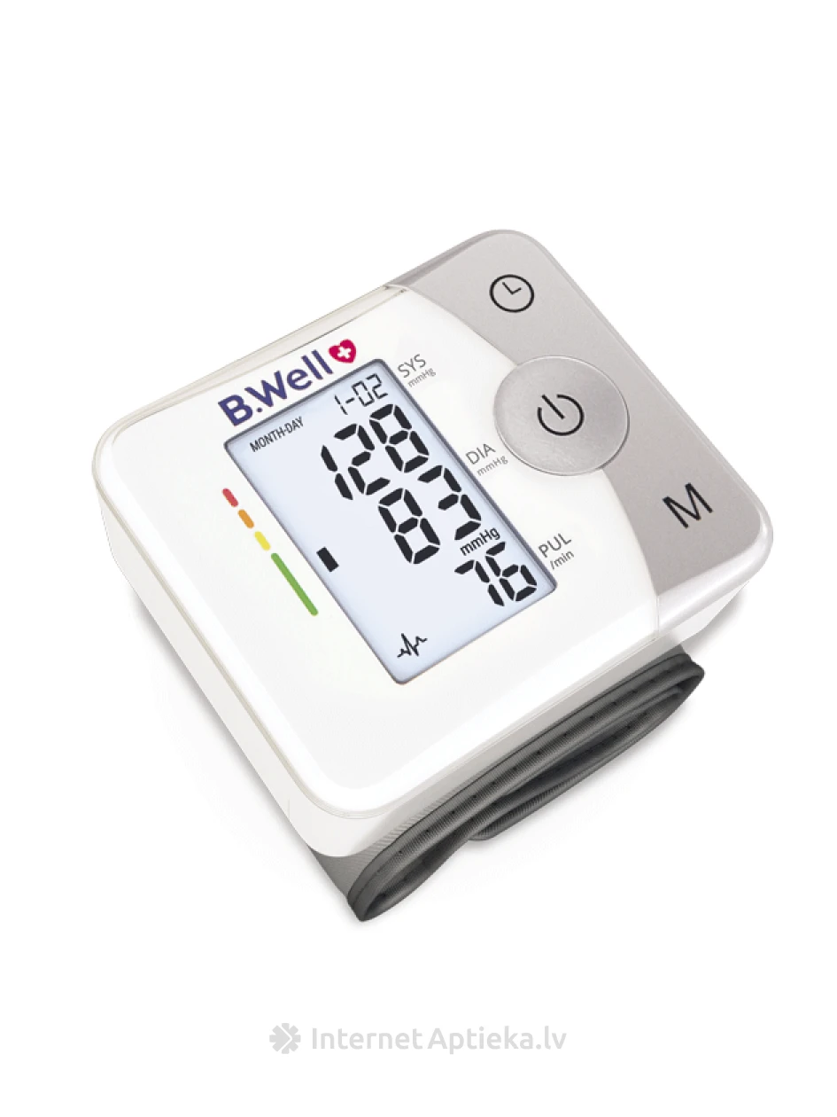 B.WELL MED-57 тонометр на запьястье | internetaptieka.lv