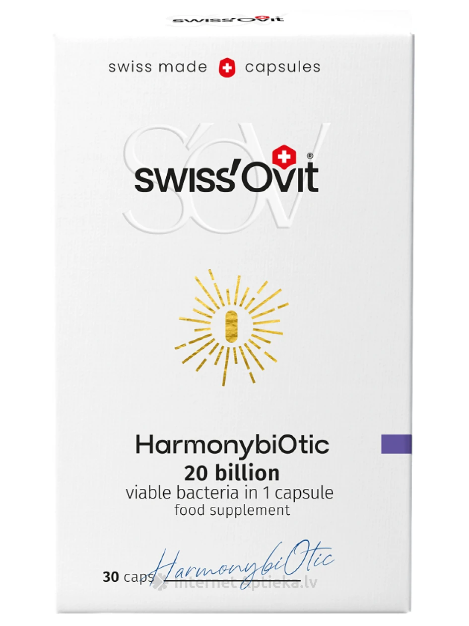 Swiss'Ovit HarmonybiOtic, 30 капсул | internetaptieka.lv