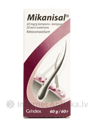 Mikanisal 2% šampoon, 60 g | internetaptieka.lv