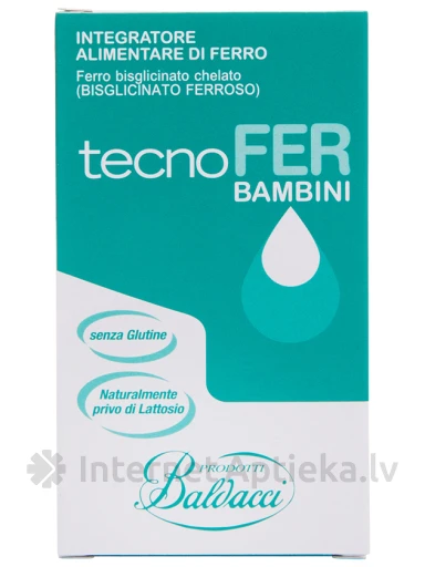 TecnoFer Bambini pilieni bērniem, 30 ml | internetaptieka.lv