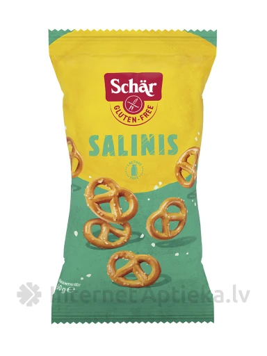 Schär Salinis bezglutēna sāļie kliņģerīši, 60 g | internetaptieka.lv