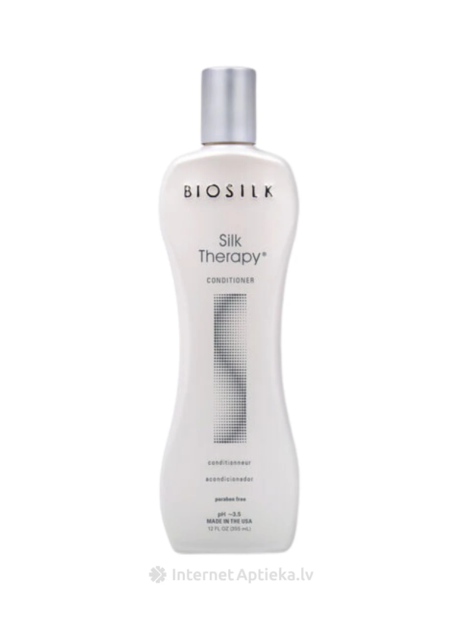 BIOSILK Silk Therapy Conditioner Šilko terapijos kondicionierius, 355 ml | internetaptieka.lv