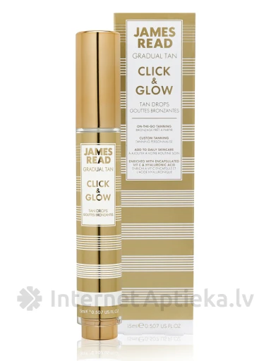JAMES READ Click&glow isepruunistavad tilgad, 15 ml | internetaptieka.lv