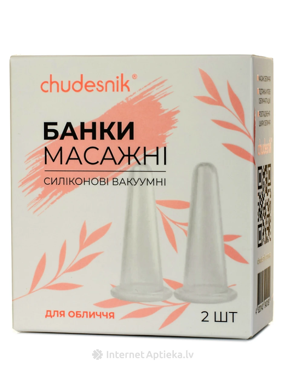 Čudesnik Masāžas burciņas sejai M izmērs, 2 gb. | internetaptieka.lv