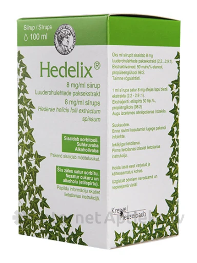 Hedelix sīrups, 100 ml | internetaptieka.lv