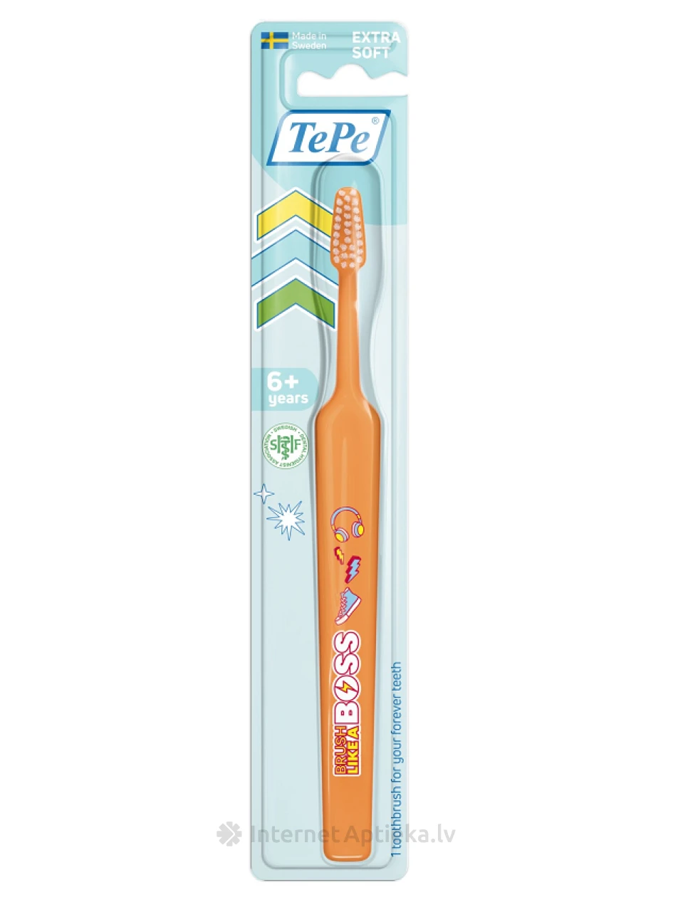 TePe Kids X-Soft zobu birste bērniem | internetaptieka.lv