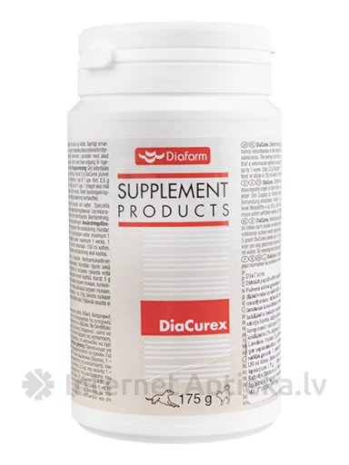 Diafarm DiaCurex pūderis suņiem un kaķiem, 175 g | internetaptieka.lv