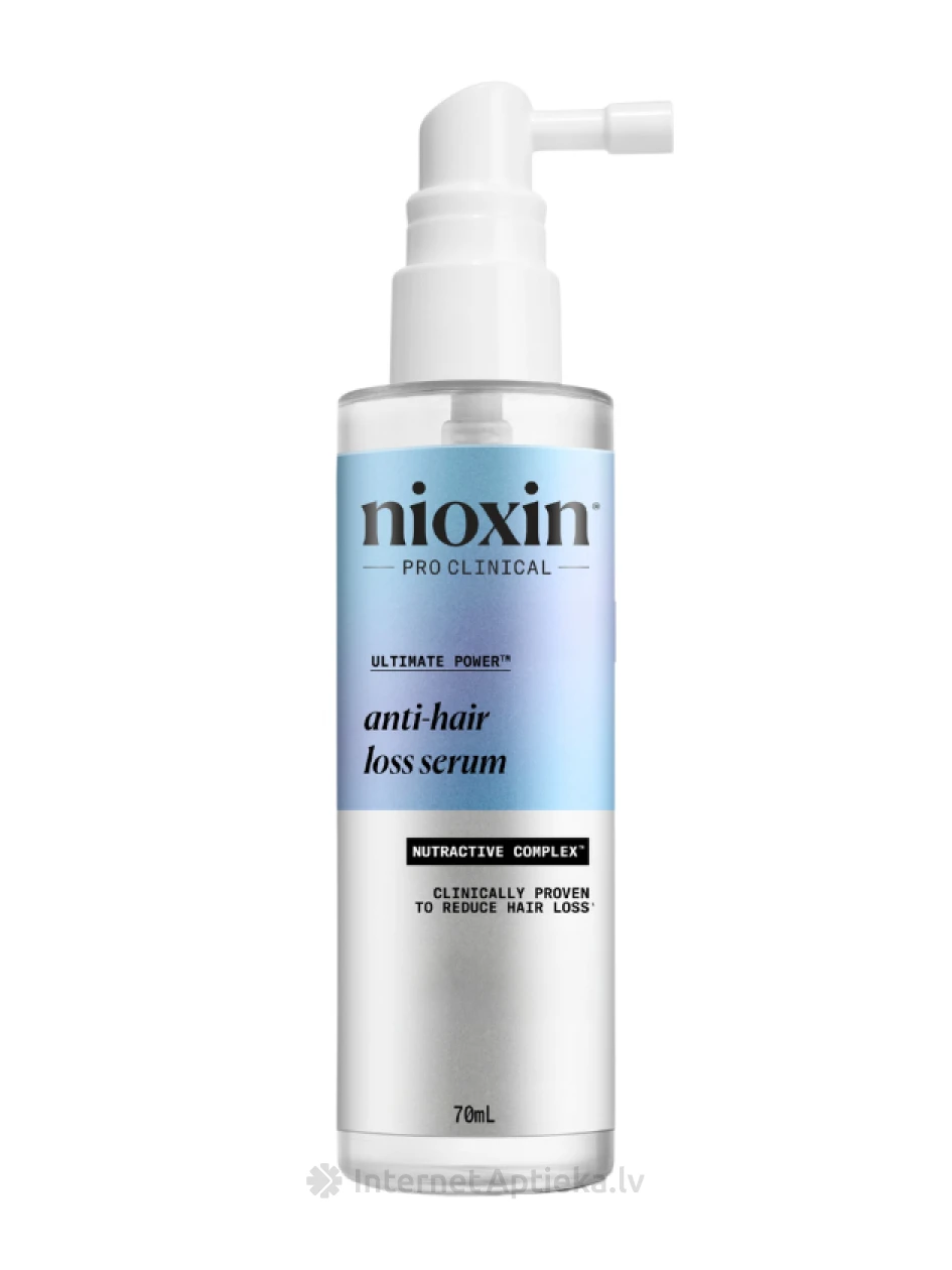 Nioxin serumas nuo plaukų slinkimo, skirtas plaukų slinkimui, 70 ml | internetaptieka.lv