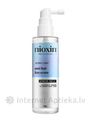 Nioxin serumas nuo plaukų slinkimo, skirtas plaukų slinkimui, 70 ml | internetaptieka.lv