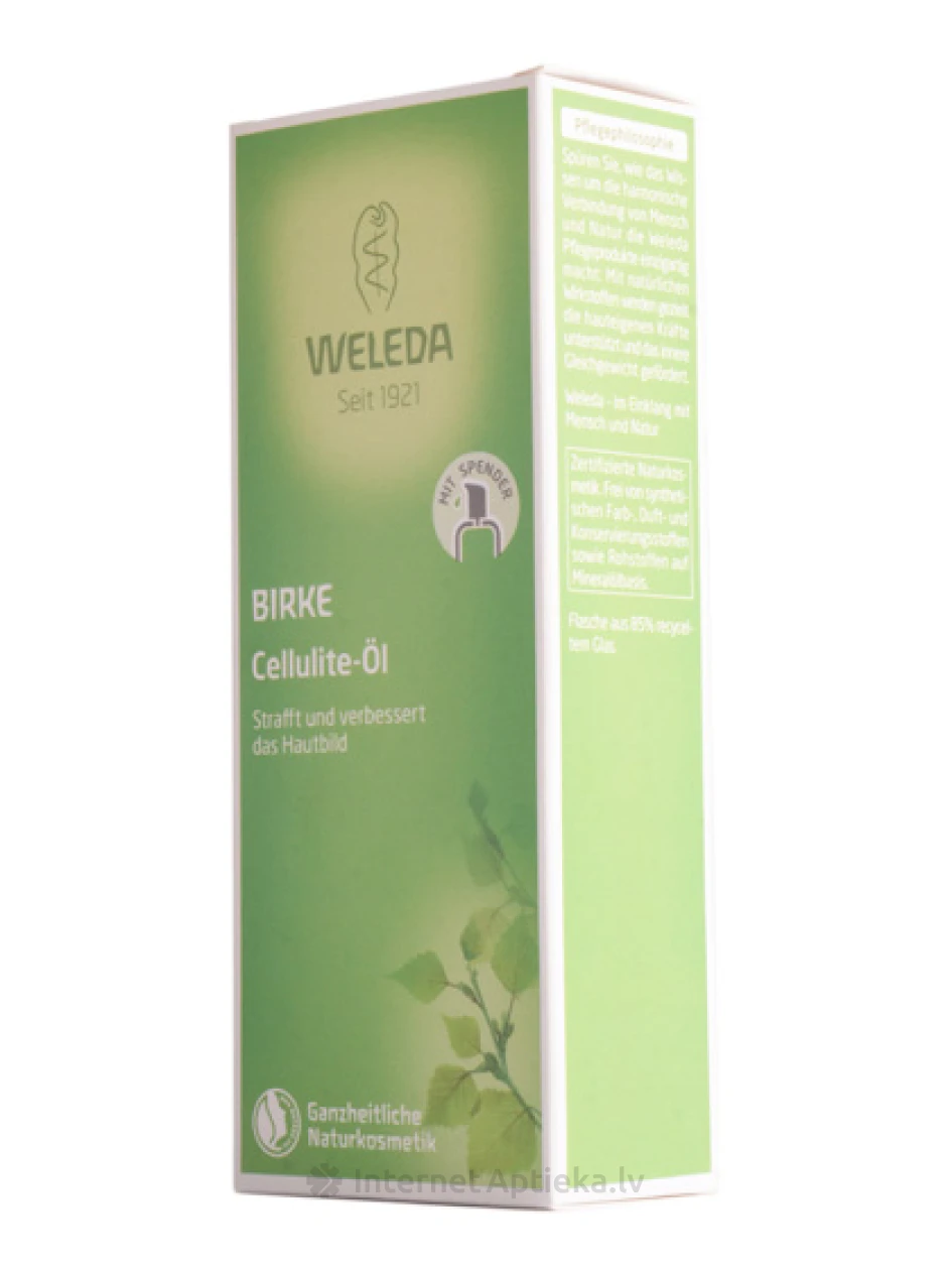 Weleda kase ekstrakti õli tselluliidi vastu pumbaga, 100 ml | internetaptieka.lv