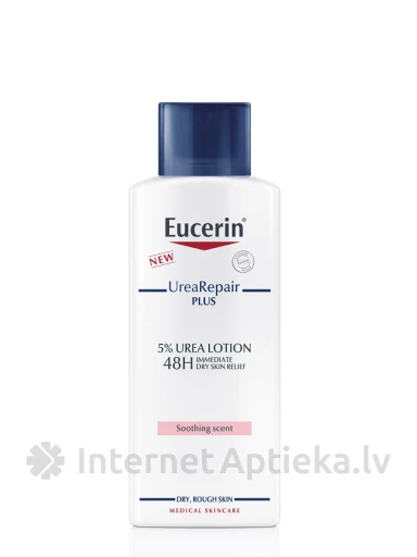 Eucerin Urea repair plus losjons ar 5% urea un nomierinošu aromātu, 250 ML | internetaptieka.lv