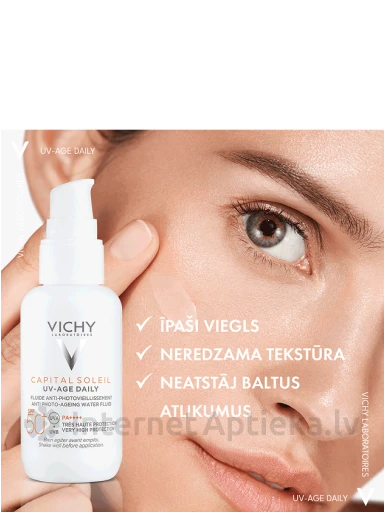 VICHY Capital Soleil UV-Age SPF 50+, 40 ml | internetaptieka.lv