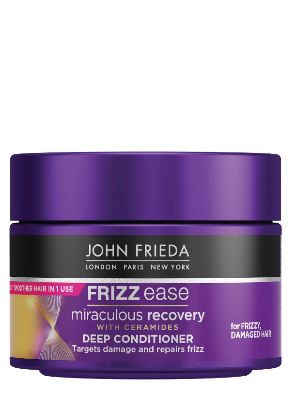 JOHN FRIEDA Frizz Ease Miraculous Recovery Deep kondicionieris, 250 ml | internetaptieka.lv