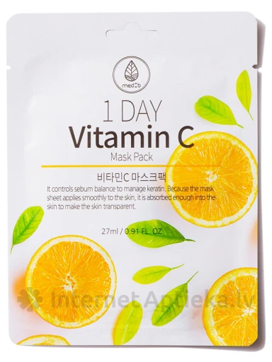 MEDB näomask C-vitamiiniga, 1 tk. | internetaptieka.lv