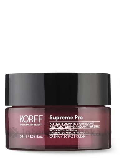 KORFF SUPREME PRO pretgrumbu sejas krēms, 50 ml | internetaptieka.lv