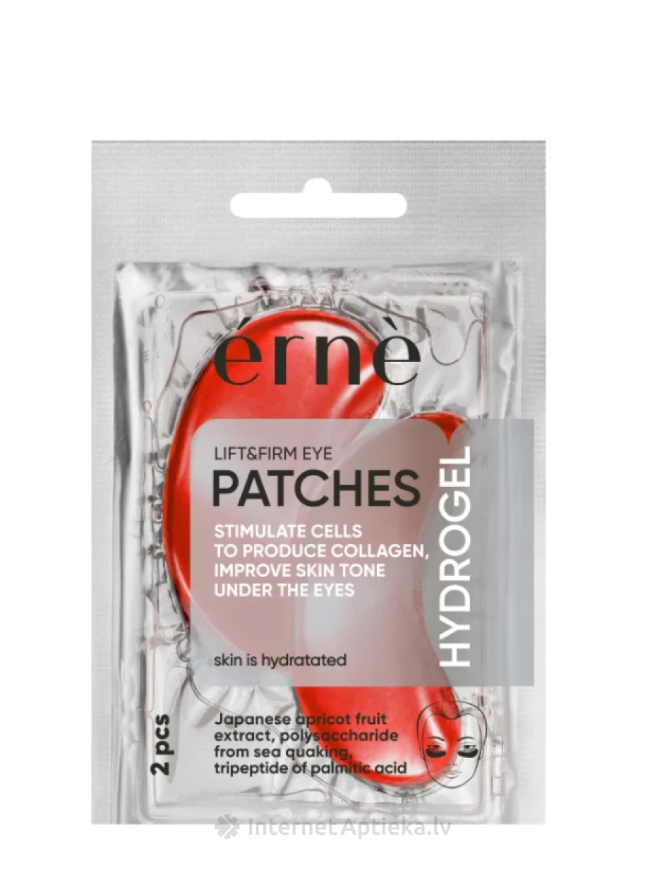 Erne hüdrogeelist silmapadjad hüaluroonhappega, 2 tk. | internetaptieka.lv