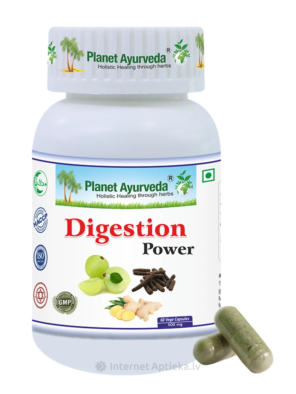 Planet Ayurveda® Seedimise võimsus, 60 kapslit | internetaptieka.lv
