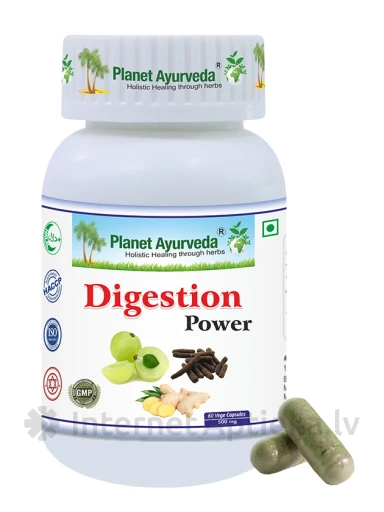 Planet Ayurveda® Gremošanas spēks, 60 kapsulas | internetaptieka.lv