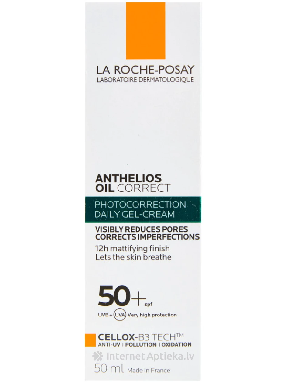La Roche Posay Anthelios taukainai sejas ādai SPF 50+, 50 ml | internetaptieka.lv