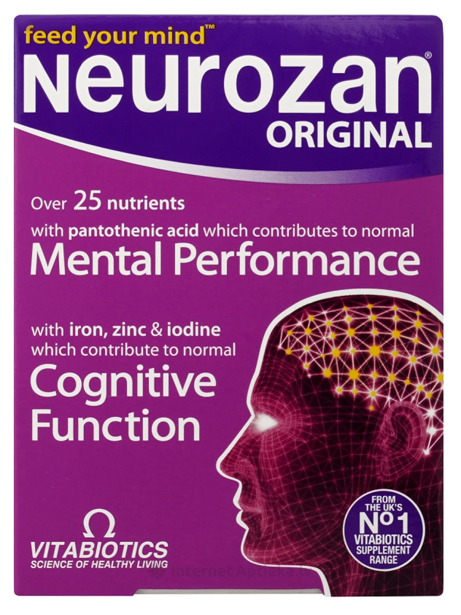 Neurozan Original, 30 tabletes | internetaptieka.lv