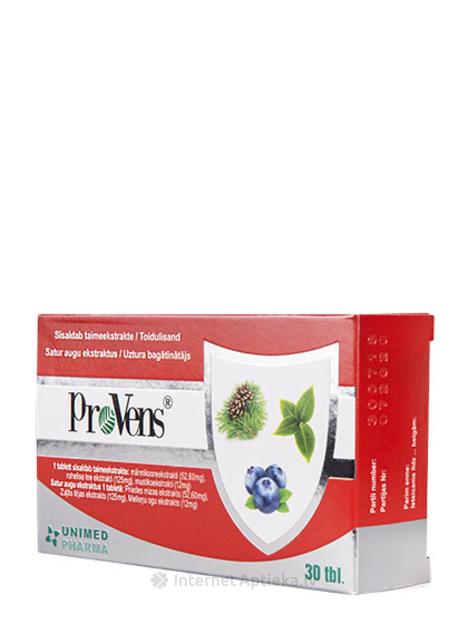 ProVens, 30 таблеток | internetaptieka.lv