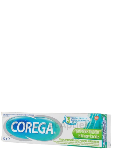 Corega Fresh Cream крем для фиксации протезов, 40 г | internetaptieka.lv