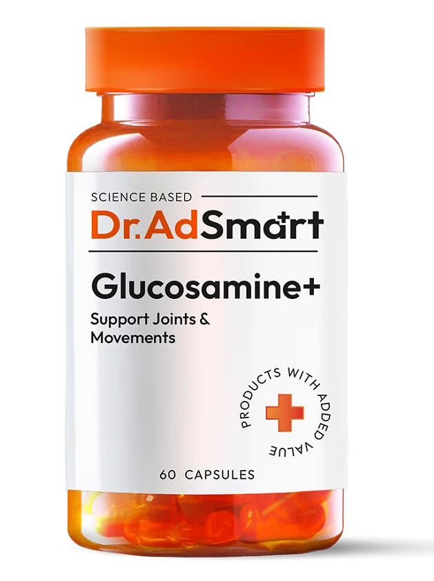 Dr.AD Smart Glucosamine+ kapsulas, 60 gab.