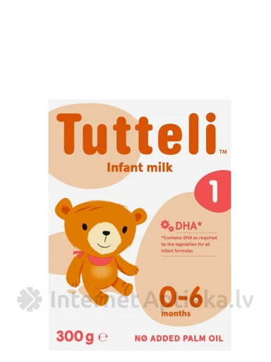 NUTRICIA Tutteli 1, 300 g | internetaptieka.lv