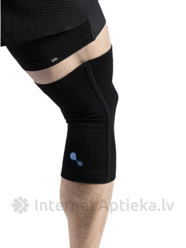 PALSAAR 3D trikotāžas ceļgala melna ortoze S-Support - izmērs M | internetaptieka.lv