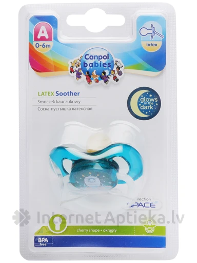 Canpol cоска-пустышка Космос, 1 шт. | internetaptieka.lv