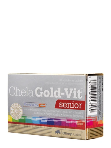 Olimp Labs Gold vitamīni senioriem, 30 tabletes | internetaptieka.lv