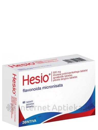 Hesio 500 mg, 60 tabletti | internetaptieka.lv