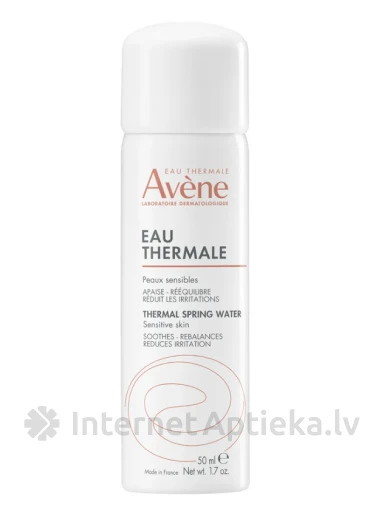 AVENE THERMAL terminis vanduo, 50 ml | internetaptieka.lv