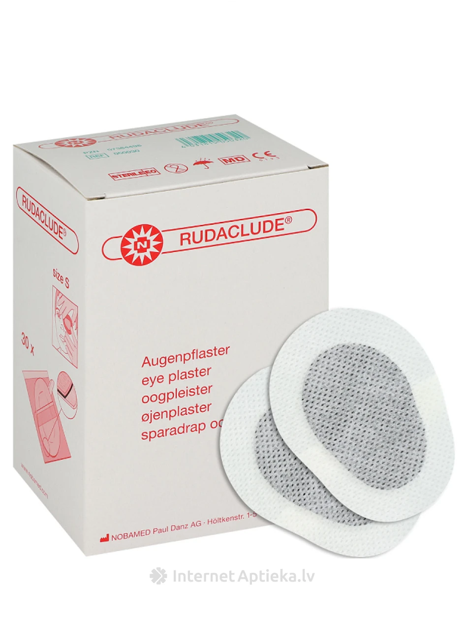 Olko Пластырь для глаз стерильный размер S, 30 шт. | internetaptieka.lv