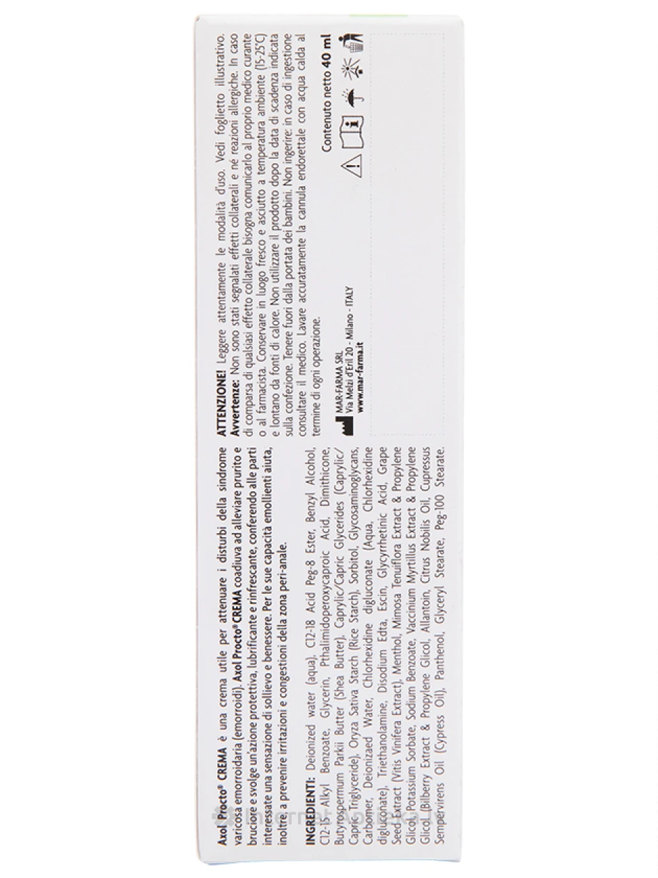 Axol Procto krēms, 40 ml | internetaptieka.lv