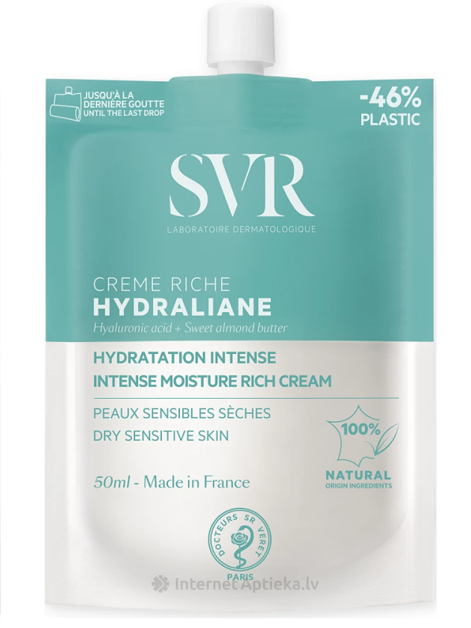 SVR HYDRALIANE CREME RICHE крем для лица, 50 мл | internetaptieka.lv