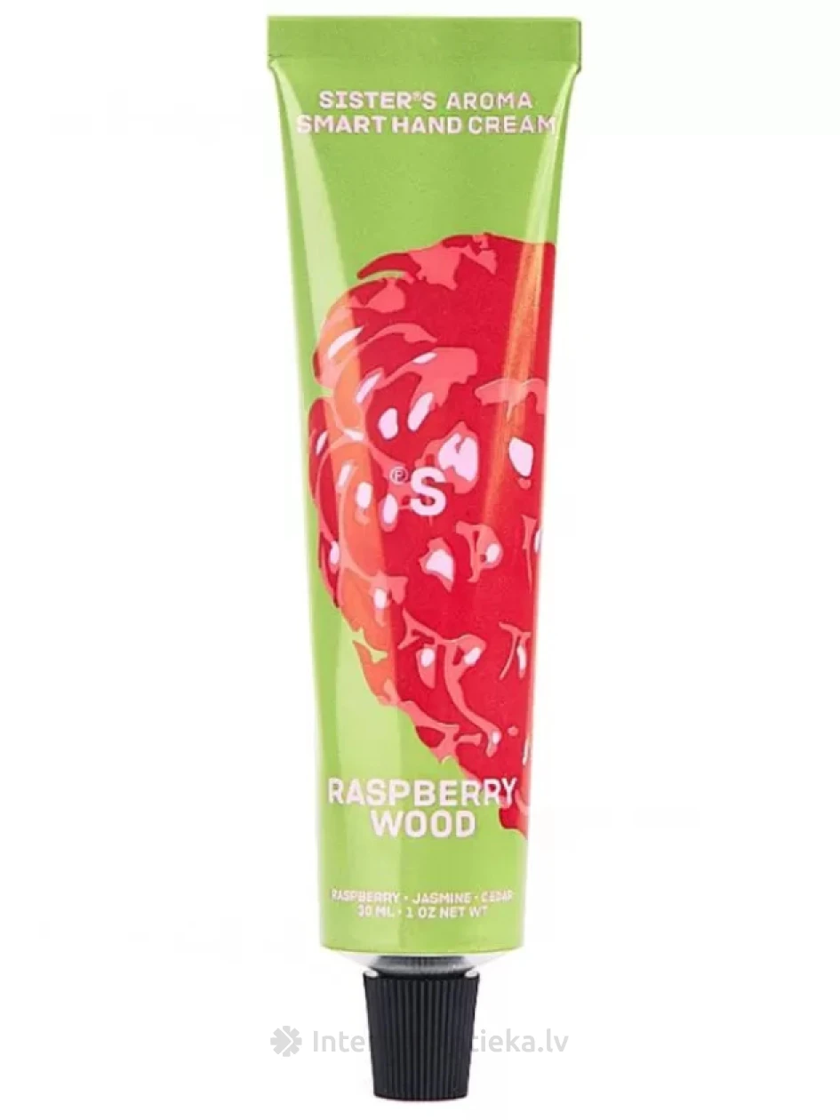 Sister´s Aroma Smart Hand Cream Raspberry roku krēms, 30 ml | internetaptieka.lv