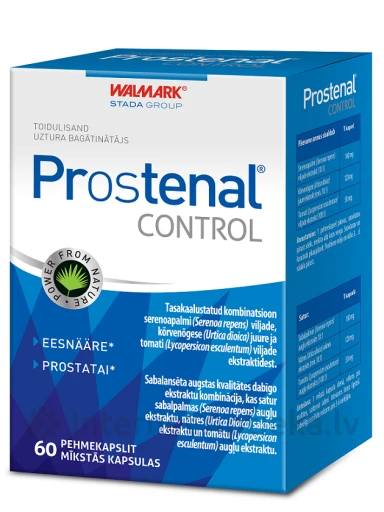 Walmark Prostenal Control, 60 kapslit | internetaptieka.lv