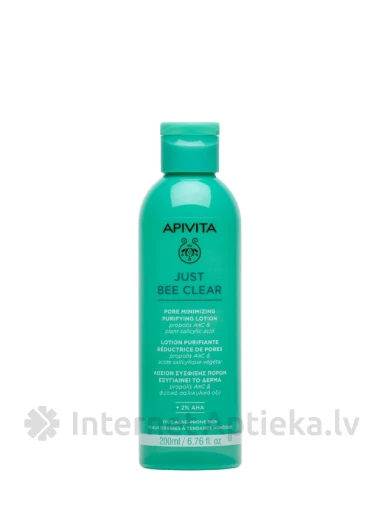 APIVITA JUST BEE CLEAR veido valomasis losjonas, 200 ml | internetaptieka.lv
