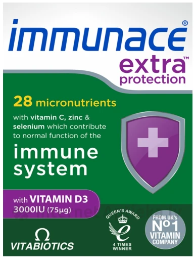 Immunace Extra Protection, 30 таблеток | internetaptieka.lv