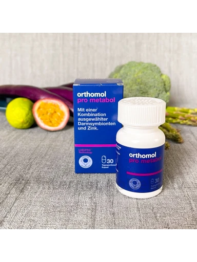 Orthomol pro Metabol, 30 kapsulas | internetaptieka.lv
