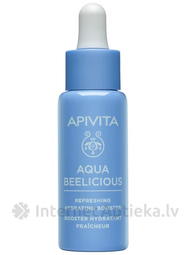 APIVITA AQUA BEELICIOUS värskendav niisutav booster, 30 ml | internetaptieka.lv