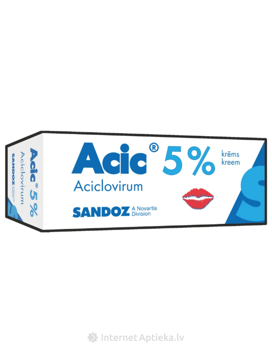 Acic 5% krēms, 2 g | internetaptieka.lv