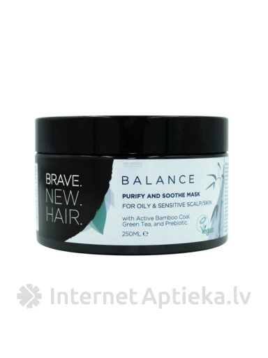 Brave.New.Hair. Balance maska līdzsvaram, 250 ml | internetaptieka.lv