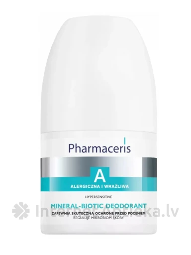 Pharmaceris A MINERAL BIOTIC dezodorants, 50 ml | internetaptieka.lv