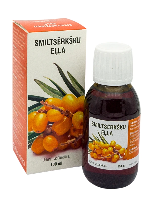 PHARMPRO smiltsērkšķu eļļa, 100 ml