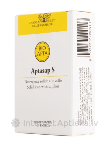 Bioapta Aptasap S seep väävliga, 100 g | internetaptieka.lv